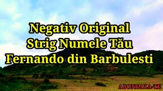 Miniatura del video "Negativ Original Strig Numele Tau"