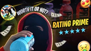 BRUTALLY RATING PRIME FROM LOGAN PAUL \& KSI