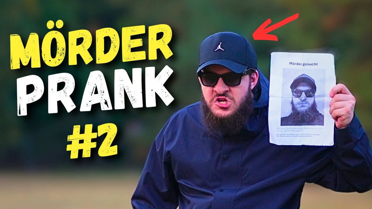 GESUCHTER MÖRDER IM PARK PRANK / TEIL 2 / DIESES MAL HABE ICH BISSCHEN ÜBERTRIEBEN / ALAN BANG PRANK