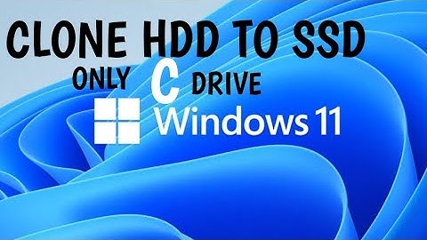 Clone Windows 11/10 From HDD to SSD Using AOMEI Backupper for FREE | aomei clone windows 11 to ssd