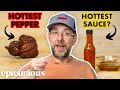 Pepper x creator ed currie tries to make the worlds hottest hot sauce  epicurious