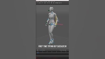 Trying out Cascadeur for the first time