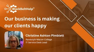 BlackBeltHelp Customer Success Story - Randolph-Macon College