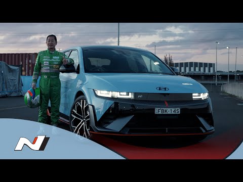 Hyundai N | IONIQ 5 N Keiichi Tsuchiya Driving Impression at WTAC