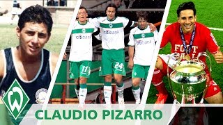 Die Weltkarriere von Claudio Pizarro | Alianza Lima, SV Werder Bremen, FC Bayern München, FC Chelsea Die Weltkarriere von Claudio Pizarro | Alianza Lima, SV Werder Bremen, FC Bayern München, FC Chelsea