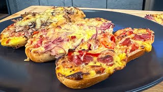 Pizzabaguettes | Wie die Bistro Baguettes, nur in gut