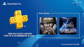 PS Plus FREE Games for June 2020
