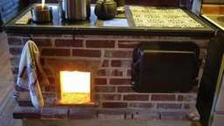 Walker Wood Fired Masonry Cook Stove Build Slideshow