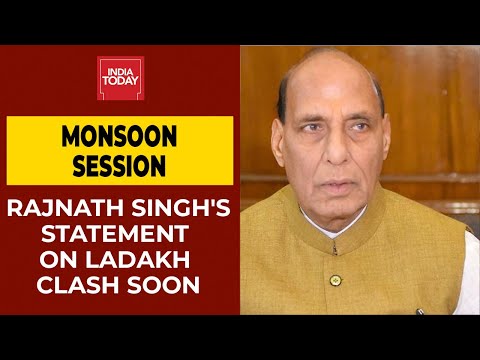 Rajnath Singh To Soon Give Statement In Parliament On India-China standoff at LAC in Ladakh
