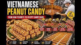 Inside a Massive Vietnamese Peanut Candy Factory