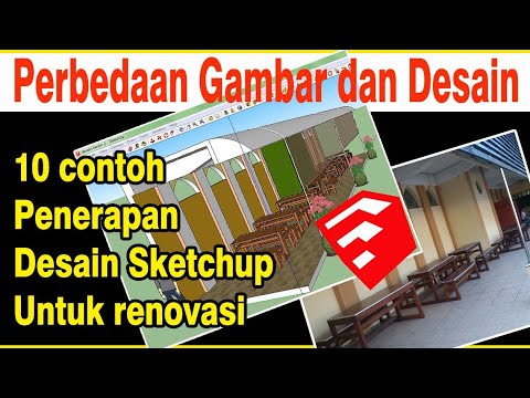 10 Desain SKETCHUP Untuk Renovasi Perbedaan  Menggambar  