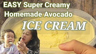 How to Make Homemade Avocado Ice Cream | Legit Super Creamy and Easy Steps