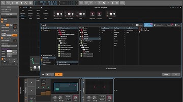 Bitwig, Nuance, Freestyle, sampling VSTi and the Grid (self layering with voice stack)