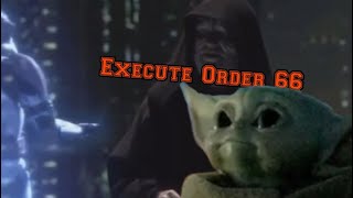 Baby Yoda Executes Order 66