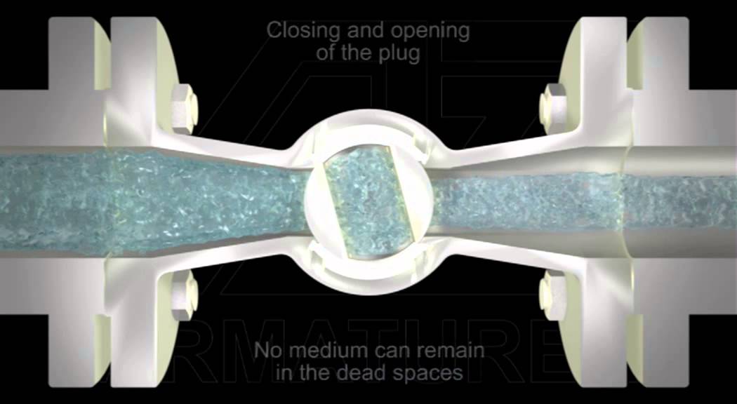 AZPlug Valve with PTFE sleeve or Ball valves with PTFE seat rings