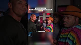 Larry Wheels CONFRONTS Boxing Champ Adrien Broner About His Wife 😳