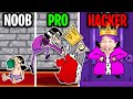 NOOB vs PRO vs HACKER In MURDER!? (Flash Game) *SECRET ENDING UNLOCKED!*