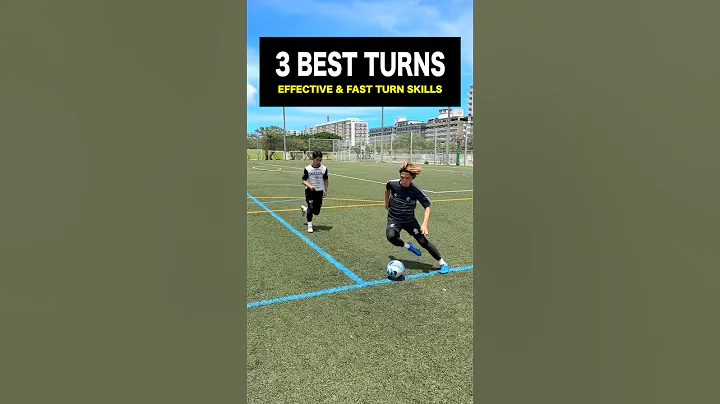 LEARN 3 EFFECTIVE TURNS!👍⚽️#shorts #football #soccer #footballskills #soccerskills