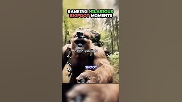 Top 5 Funniest AI Bigfoot Vlogs That Broke 🤖🦶 #shorts