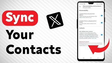 How To Sync Your Contacts In X - Full Guide