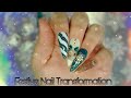 12 Days of Christmas Nails | The Easiest Short Nail Transformation EVER!! | Press on nails