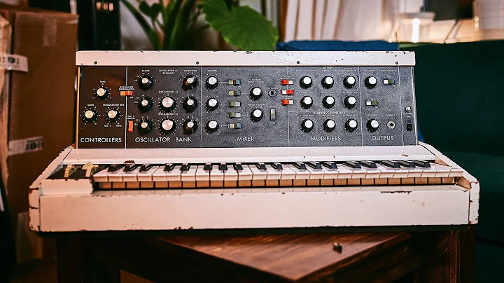 The story of my white Moog Minimoog Model D