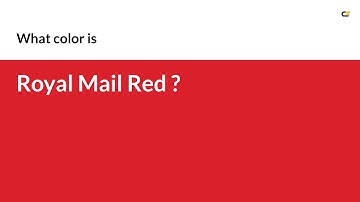 Royal Mail Red color #da202a hex color - Red color - Cool color da202a