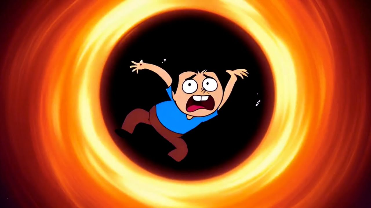 Вы падаете в чёрную дыру!