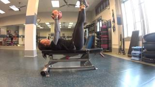 Alternating jackknife Ab exercise with Dextria