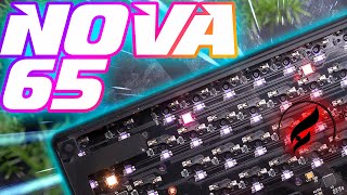 Full NOVA65 PROTOTYPE: Keyboard from a MOUSEPAD Company Guide
