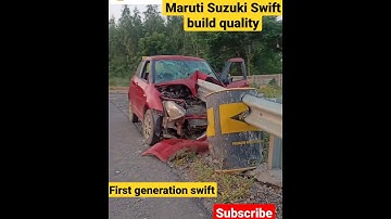 Maruti Suzuki Swift 5⭐ safety Rating #shorts #youtubeshorts #like #comment #subscribe #swift #car