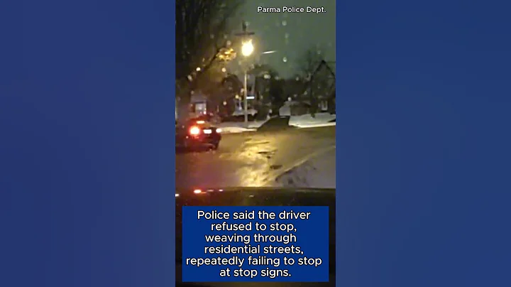 Parma police investigate after fleeing driver crashes into brick wall and disappears