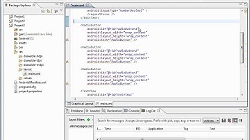 Android: Project 3(v2) - Modifying the main.xml File