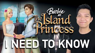 I Need To Know Prince Antonio Part Only - Karaoke - Barbie As The Island Princess
