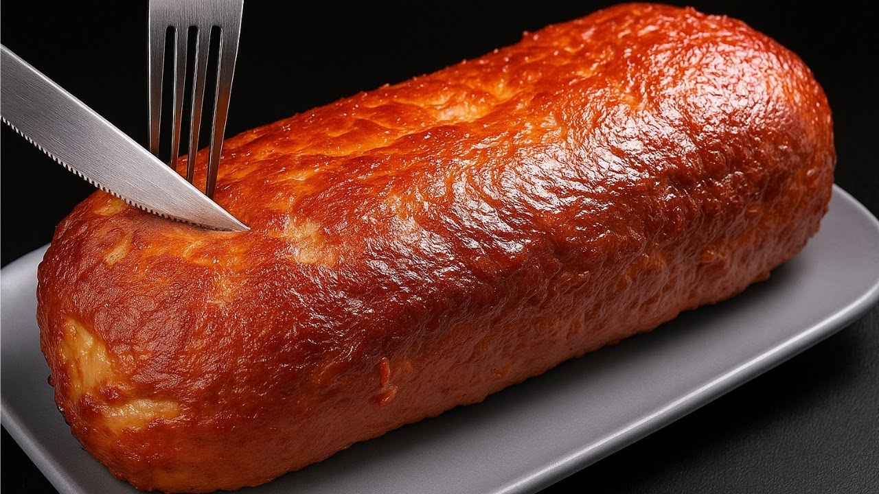 Лучший рецепт мясного рулета. Мои внуки его обожают, и я готовлю его на выходных.