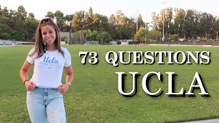 73 QUESTIONS WITH A UCLA ATHLETE