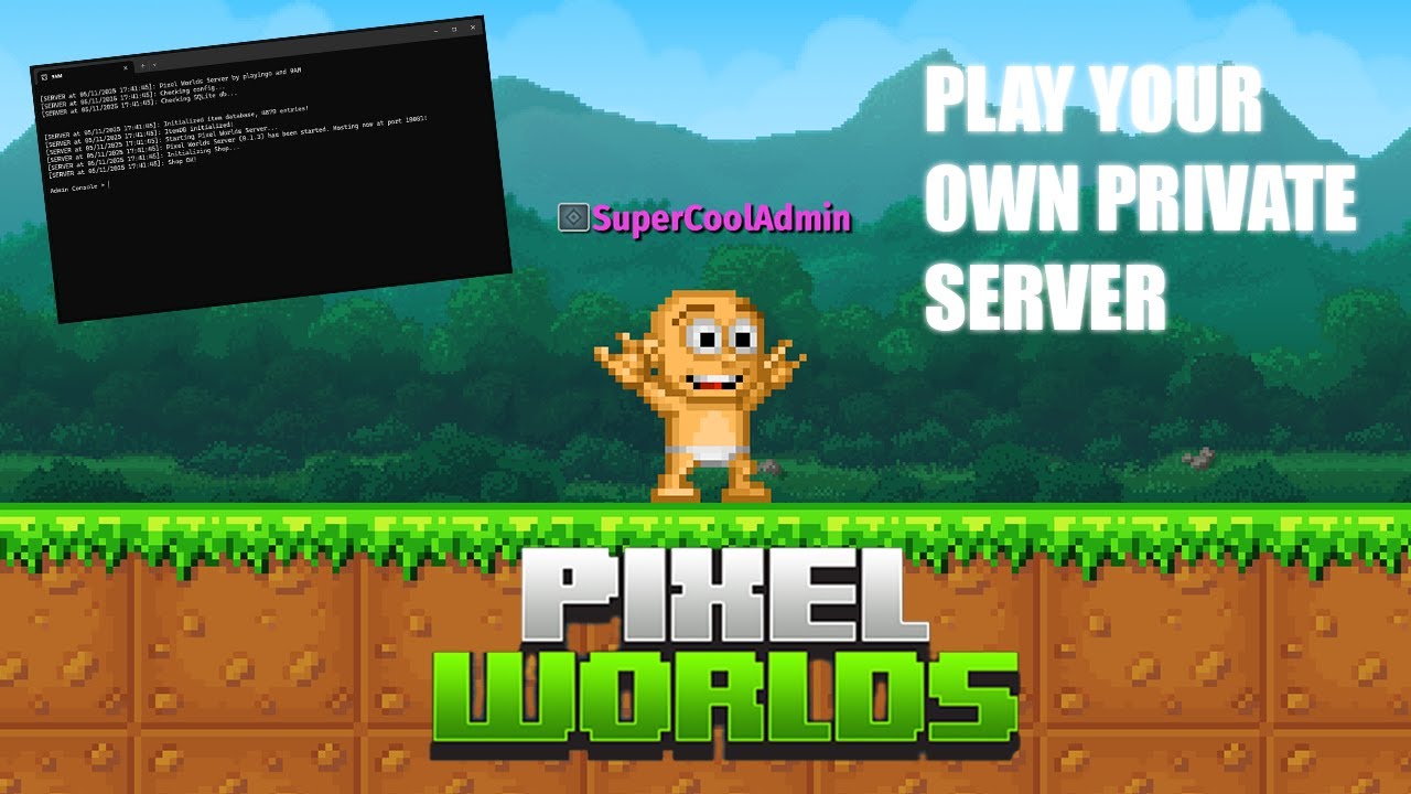 How to run your own Pixel Worlds private server in 2025 - YouTube