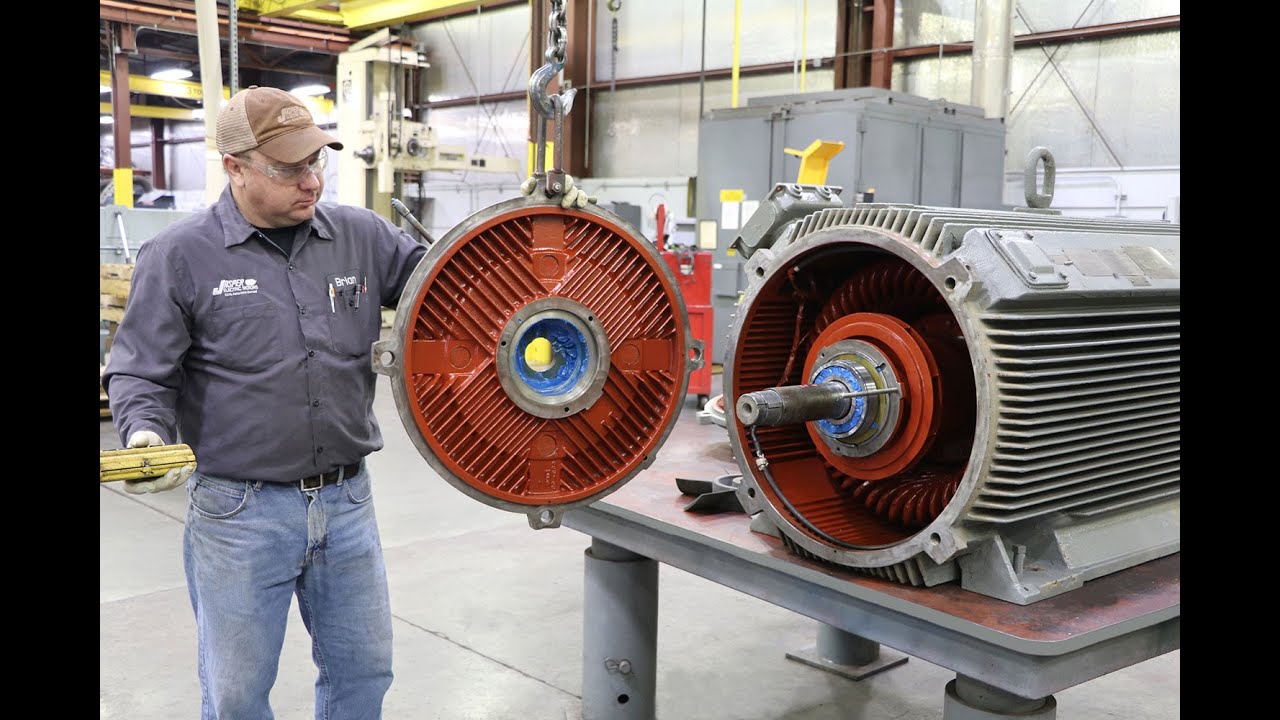 How does an Electric Motor work, DC and AC Motor - YouTube