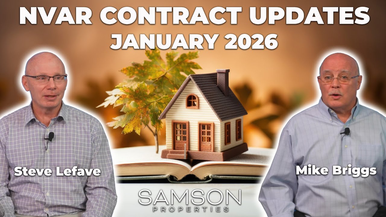 2026 NVAR Contract Updates with Steve Lefave & Mike Briggs - January 2026 Samson Properties