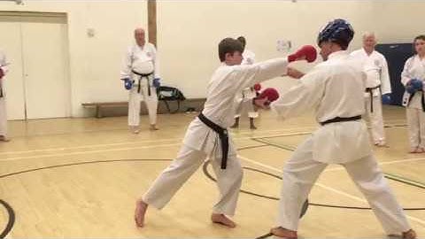 Kumite tip: Step through punch