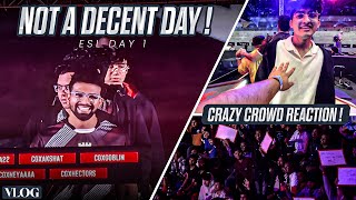 Not A Decent Day In LAN 🥹 | @goblinbgmi Crowd Chant was Something Different 📈✅ | Vlog