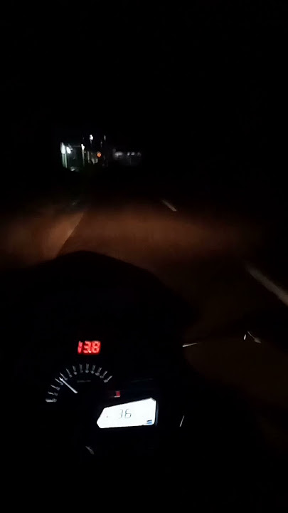 Nyobain jalur maut di malam hari 😱 #ninja250fi