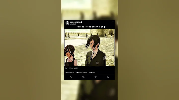 『『where Is The Enemy Eren Yeager 💀』』 #aot #animeedit #anime #edit