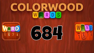 COLORWOOD WORDS Cryptogram level 684