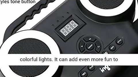 Electronic Drum Kit 9 Pads Roll up Practice Drum Set With Colorful Lights for 8h Playing With Built