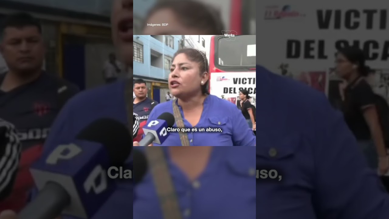 'El Rápido': Policía reprime protesta de transportistas que exigen justicia por chofer asesinado