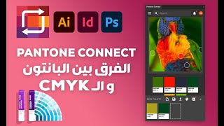 الإضافة الرهيبة Pantone Connect والفرق بين  CMYK والبانتون