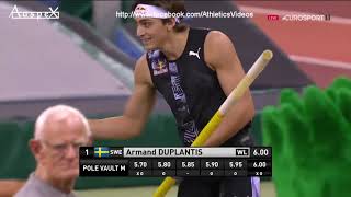 Mondo duplantis the 20 year old boy who is the world record holder in pole vault
