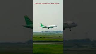 Citilink Indonesia final touchdown at soekkarno Hatta international airport