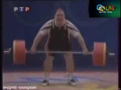 Рекорд в толчке штанги